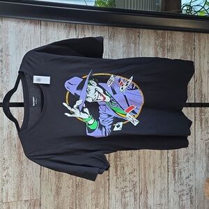 Old Navy Joker Tipping Hat Black Graphic T-Shirt Mens Size XL NWT